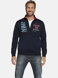 Sweatjacke TJARKE mit zwei Taschen