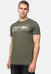 Lonsdale T-Shirt CADAMSTOWN Dunkelgrün/Grün