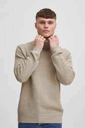 !Solid Rollkragenpullover SDClive RN Khaki/Beige/Braun