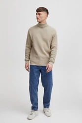!Solid Rollkragenpullover SDClive RN Khaki/Beige/Braun