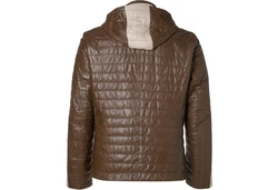 Milestone Jacke Brento Herren Steppjacke Dunkelbraun/Braun/Dunkelgrün/Khaki