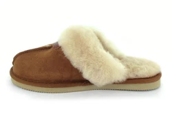 thies Hausschuh Mega Shorty Boots Braun/Beige/Creme