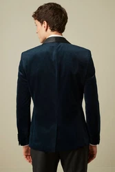 Next Sakko Slim Fit Blazer Hellblau/Dunkelblau/Türkis/Blau