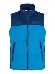 Tommy Hilfiger Steppweste NEW YORK GILET Dunkelblau/Hellblau/Blau