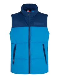 Tommy Hilfiger Steppweste NEW YORK GILET Dunkelblau/Hellblau/Blau