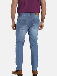 Charles Colby 5-Pocket-Jeans BARON CASSANDER Hellblau/Blau