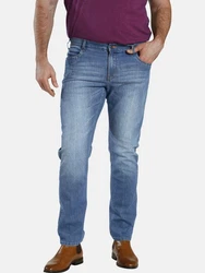 Charles Colby 5-Pocket-Jeans BARON CASSANDER Hellblau/Blau