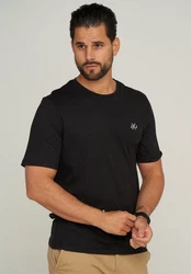 Jack & Jones T-Shirt JJELIF TEE SS CREW NECK Braun/Schwarz/Rot/Weiß/Orange
