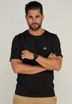 Jack & Jones T-Shirt JJELIF TEE SS CREW NECK Braun/Schwarz/Rot/Weiß/Orange