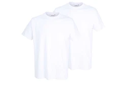 GTZBURG T-Shirt R-Neck (2-tlg) im 2er Pack Weiß