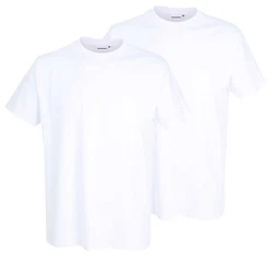 GTZBURG T-Shirt R-Neck (2-tlg) im 2er Pack Weiß