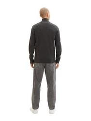 TOM TAILOR Strickjacke anthrazit
