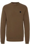 !Solid Pullover 'Valencia' Khaki/Dunkelgrün !Solid Pullover 'Valencia' Khaki/Dunkelgrün