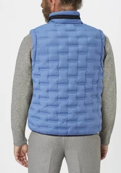 S4 Jackets Steppweste ARES Sportive Outdoorweste Hellblau/Grau/Blau