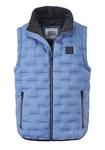 S4 Jackets Steppweste ARES Sportive Outdoorweste Hellblau/Grau/Blau