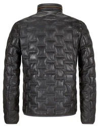 Milestone Lederjacke MS-Aversa Grau/Dunkelgrau/Schwarz