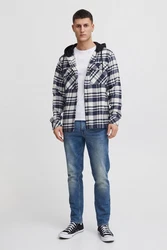 !Solid Langarmhemd SDZachary Overshirt 21301017-ME