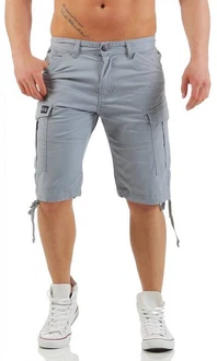 Big Seven Jeansshorts Brian Cargo Shorts Herren Hose Blau/Grau Big Seven Jeansshorts Brian Cargo Shorts Herren Hose Blau/Grau