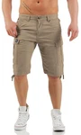 Big Seven Jeansshorts Brian Cargo Shorts Herren Hose Khaki/Beige