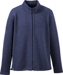 Mufflon Wolljacke Mu-Jon Blau/Dunkelblau