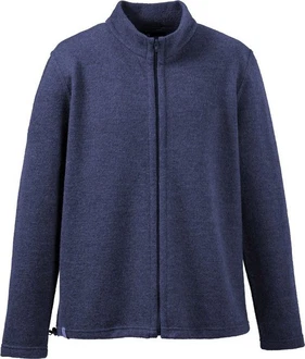 Mufflon Wolljacke Mu-Jon Blau/Dunkelblau