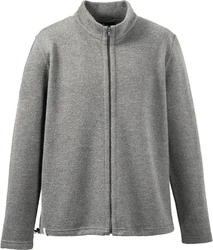 Mufflon Wolljacke Mu-Jon Hellgrau/Grau/Dunkelgrau