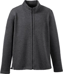 Mufflon Wolljacke Mu-Jon Dunkelgrau/Grau/Hellgrau
