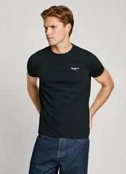 Pepe Jeans T-Shirt Rundhals Dunkelblau/Lila