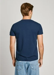 Pepe Jeans T-Shirt Rundhals navy/wei