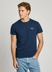 Pepe Jeans T-Shirt Rundhals navy/wei