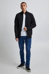 11 Project Sweatjacke PRSibelius Schwarz/Dunkelgrau