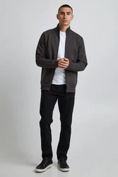 11 Project Sweatjacke PRSibelius Dunkelgrau/Grau/Braun/Hellgrau/Rot/Dunkelbraun