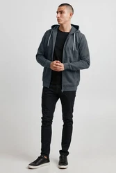 11 Project Sweatjacke PRGarrick Dunkelgrau/Hellgrau/Dunkelblau/Grau