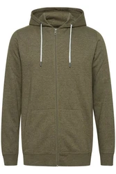 11 Project Sweatjacke PRGarrick Dunkelgrün/Khaki