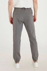 BLEND Hose 'Nimbu' Creme/Grau/Weiß