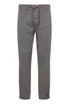 BLEND Hose 'Nimbu' Creme/Grau/Weiß