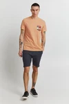 Blend T-Shirt BLEND Style BHTrop Beige/Rot/Orange