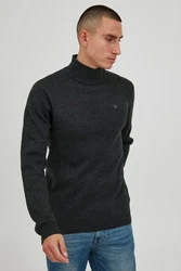 11 Project Rollkragenpullover PRSandis Dunkelgrau/Grau/Schwarz