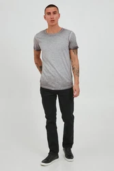 11 Project Kurzarmshirt Style PRSevero Grau/Hellgrau/Silber