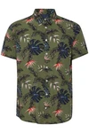 Blend Hawaiihemd BHGawai Dunkelgrün/Grün/Blau