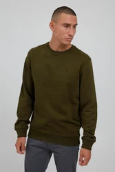 Blend Sweatshirt Style BHRavin Dunkelgrün/Khaki