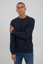 Blend Sweatshirt Style BHRavin Dunkelblau/Blau