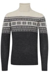 Blend Norwegerpullover BHTjesse Dunkelgrau/Grau/Schwarz