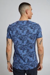 Blend T-Shirt BLEND BHAage Hellblau/Dunkelblau/Blau