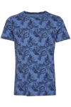 Blend T-Shirt BLEND BHAage Hellblau/Dunkelblau/Blau