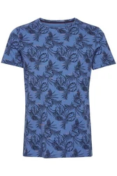 Blend T-Shirt BLEND BHAage Hellblau/Dunkelblau/Blau