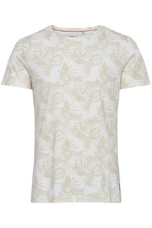 Blend T-Shirt BLEND BHAage Dunkelgrün/Khaki/Creme/Weiß/Gelb