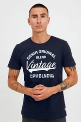 Blend T-Shirt BLEND BHErwin Dunkelblau/Hellblau/Lila/Grau