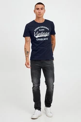 Blend T-Shirt BLEND BHErwin Dunkelblau/Hellblau/Lila/Grau