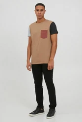 Blend T-Shirt BLEND BHLamberto Beige/Braun/Khaki